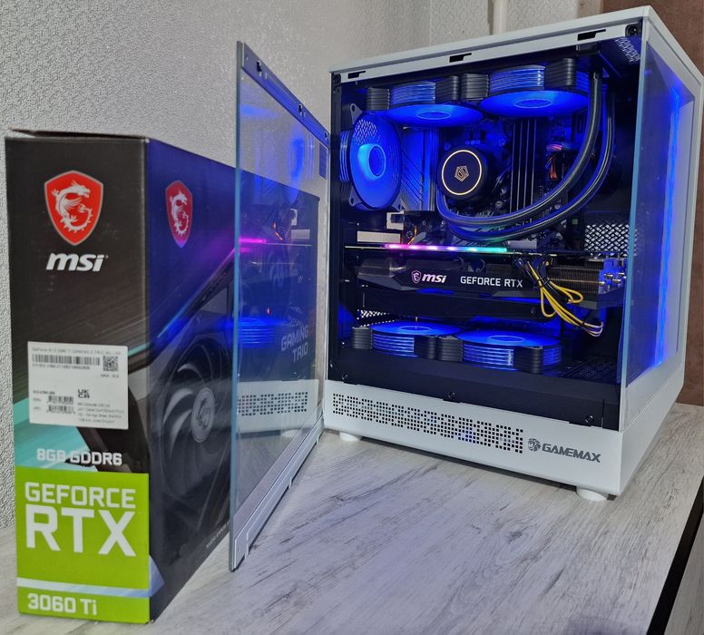Ігровий ПК RTX 3060Ti*8GB*i7-8700*6x12*STALKER2  PUBG Rust CS2 GTA V*