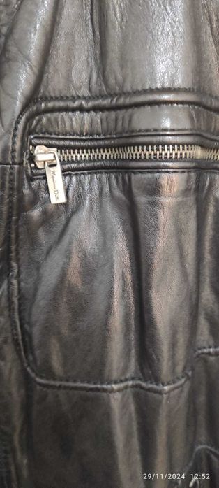 Jaqueta de couro Massimo Dutti M/L