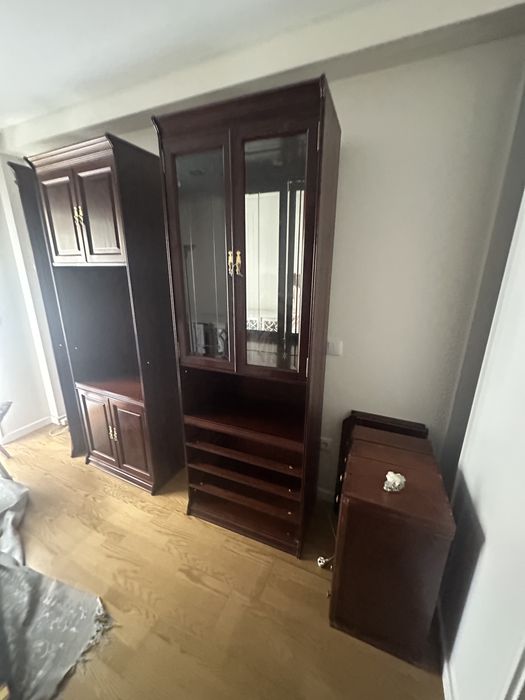 Movél de sala em madeira cerejeira em 3 módelos