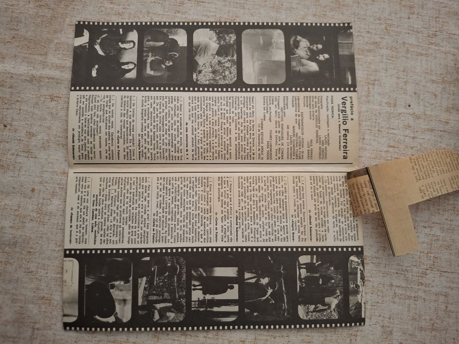 Programa cinema português lauro antonio prefacio a vergilio Ferreira