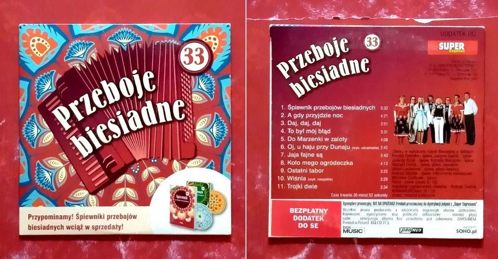 637 CD Przeboje biesiadne nr 33