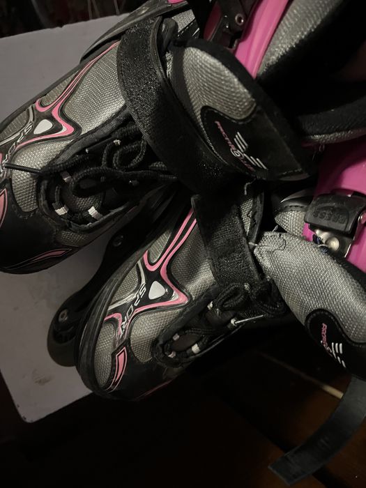 Ролики рожеві 35-38 розмір