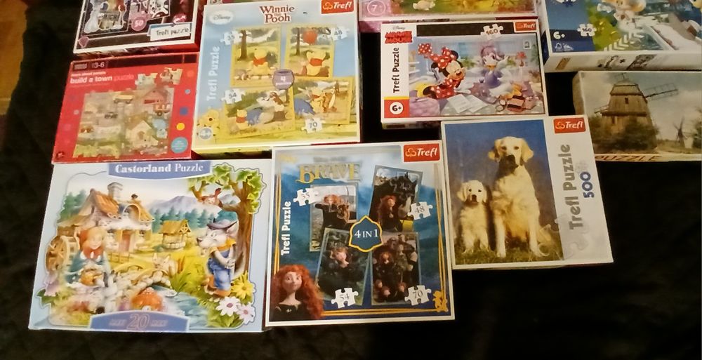 11 puzzli 20 do 500 elementów