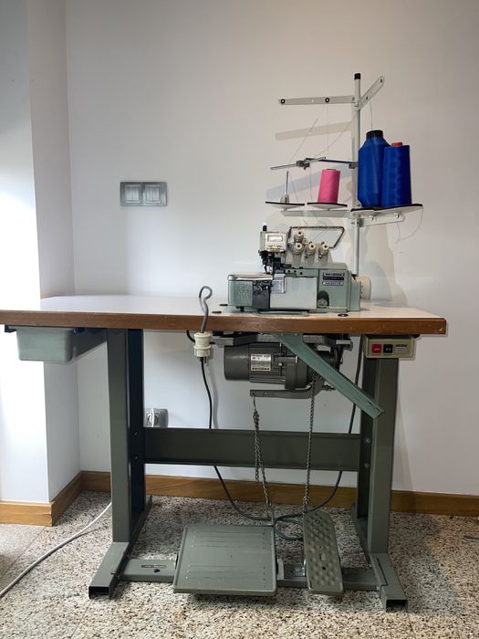 Overlock, corta e cose, máquina de costura industrial Viseu • OLX Portugal