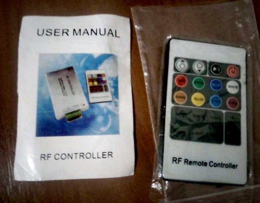 Пульт управления rgb led controller with rf remote control подсветка