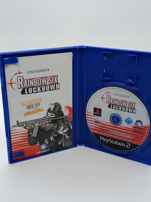 gra tom clancy's rainbow six lockdown sony playstation 2 (ps2)