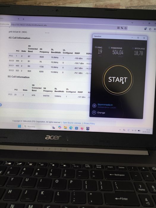 Sprzedam router ZTE MC888 Pro – stan bardzo dobry