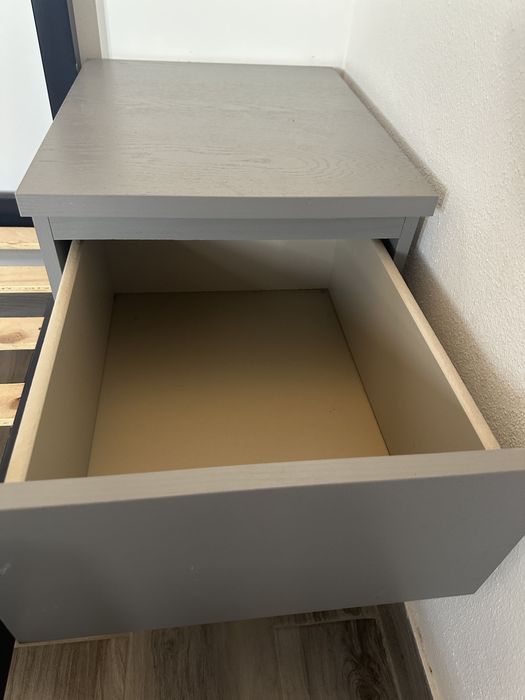 Mesa de cabeceira IKEA Azul/ Cinzento