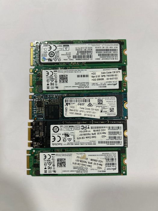SSD M.2 NVMe 512GB/256GB