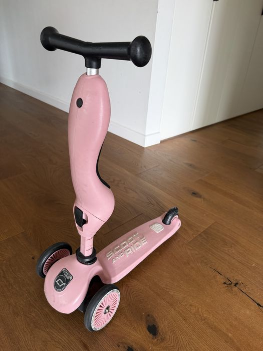Hulajnoga jeździk scoot and ride różowa