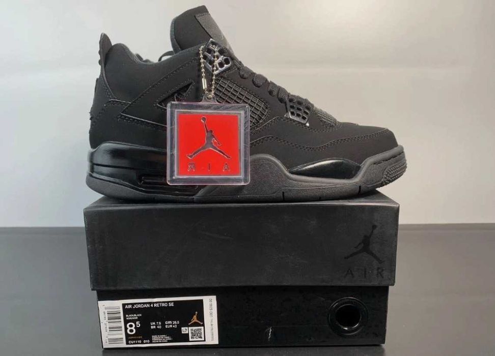Jordan 4 Retro Black Cat R.41