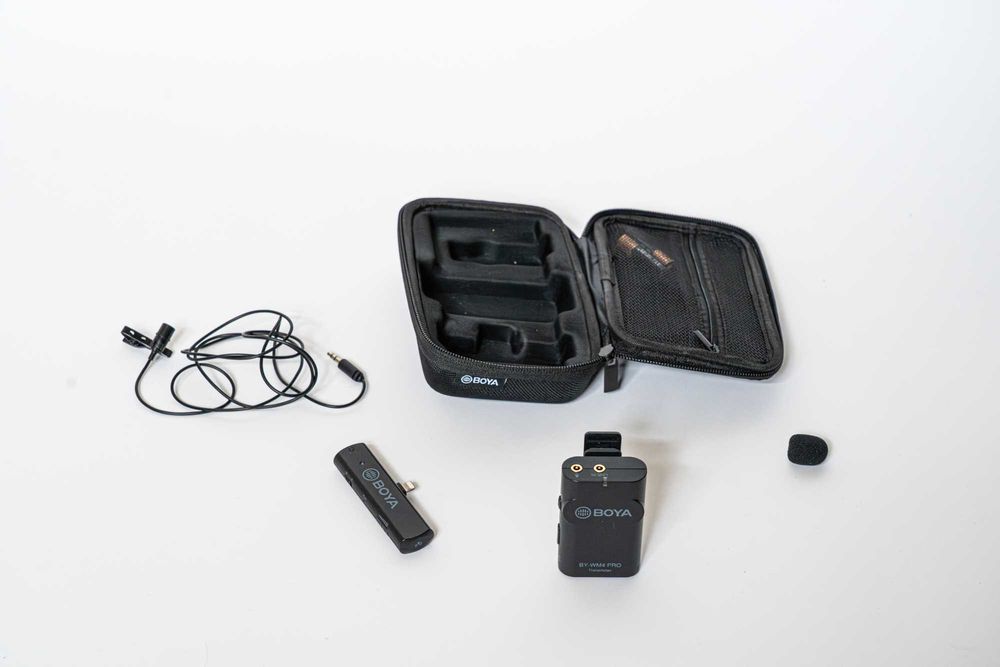 Якісний мікрофон петличка для Iphone | BOYA BY-WM4 Pro