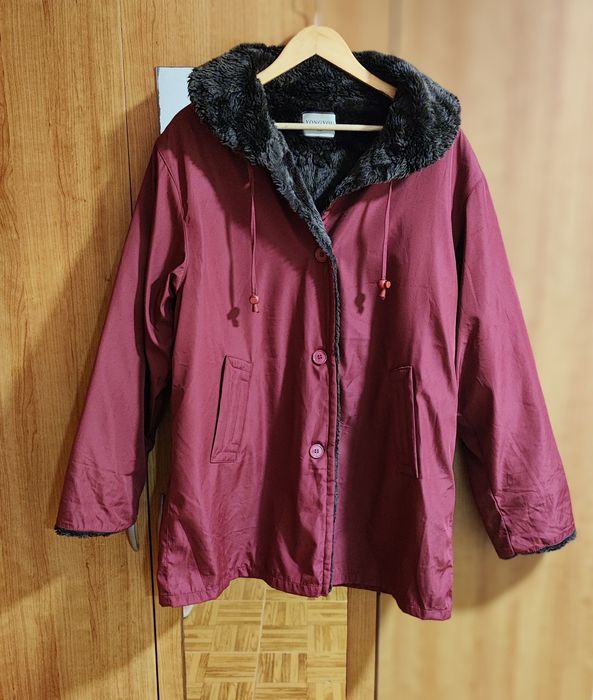Parka Bordô De Senhora