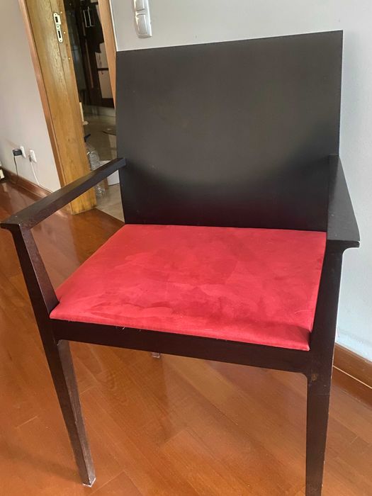 Mesa jantar em madeira wengue