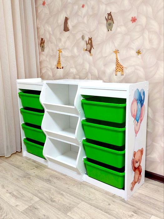 ‼️Для ІГРАШОК‼️ Стелаж для іграшок органайзер для іграшок Комод полиця