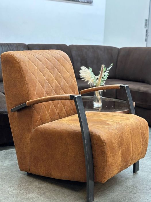 Skórzany fotel Soft Loft 88 brąz – premium jakość | transport gratis