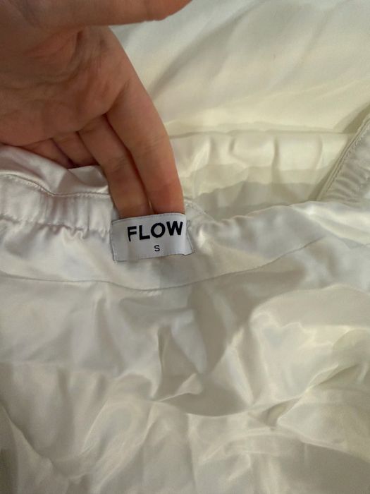 Довга спідниця жіноча flow балон біла