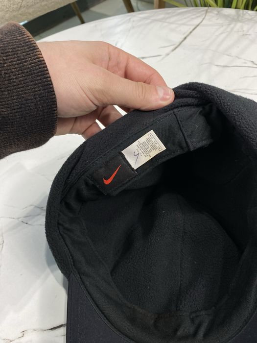 Винтажная кепка-ушанка Nike