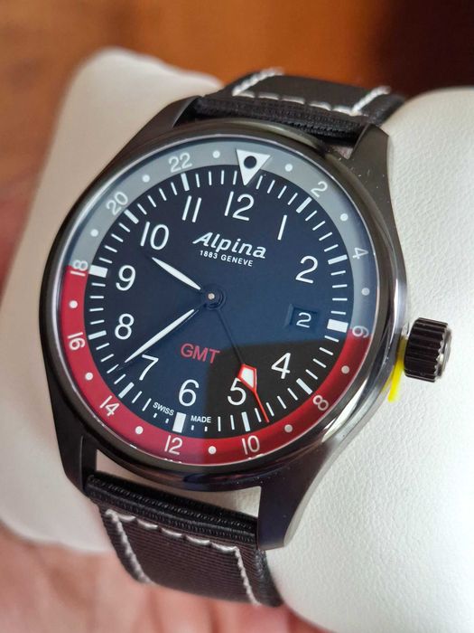 Zegarek męski Alpina Startimer Pilot GMT