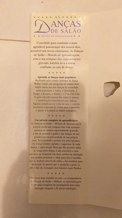 Livro – Danças de Salão – Método de Aprendizagem