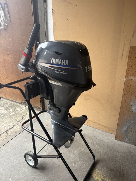 Yamaha F15 CMH (S) super stan, JAK NOWY!! Silnik zaburtowy do motorówki łodzi