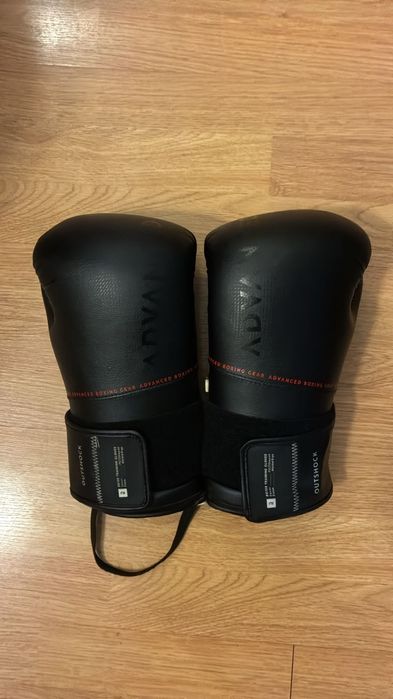 Luva de box preta