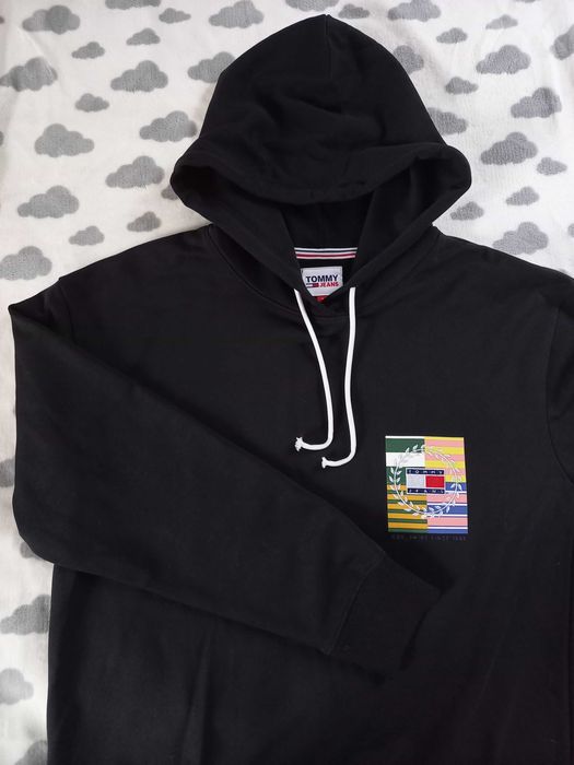 Czarna bluza damska Tommy Hilfiger NOWA_rozmiar S/M