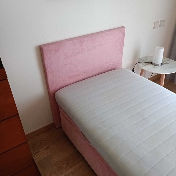 CAMA SOMMIER solteiro com arrumação