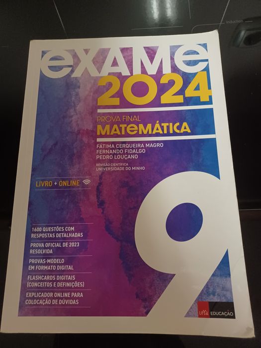 Livro Preparação para exame de Matemática do 9 Ano