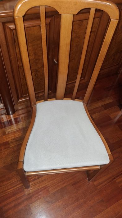 Mesa cadeira cerejeira