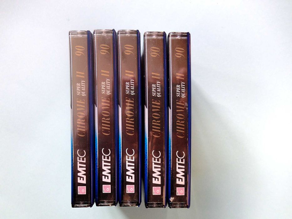 Cassetes BASF/EMTEC Seladas 90’