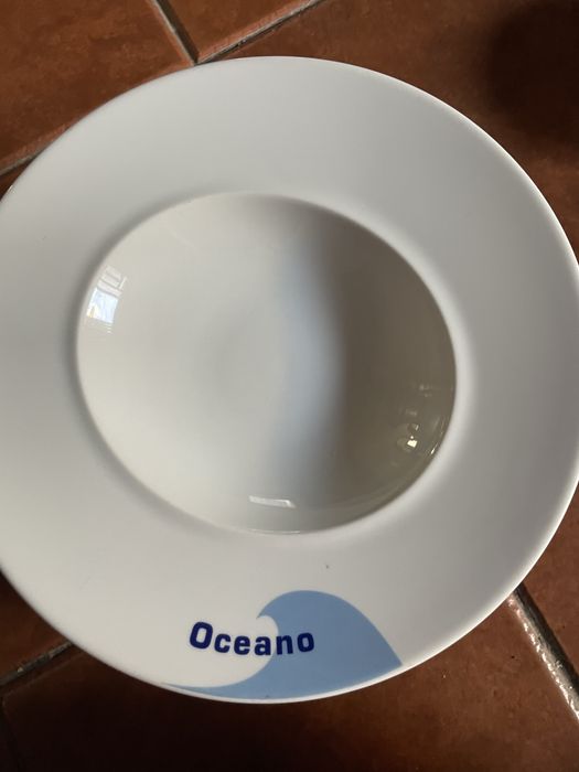 Conjunto de pratos “oceano”