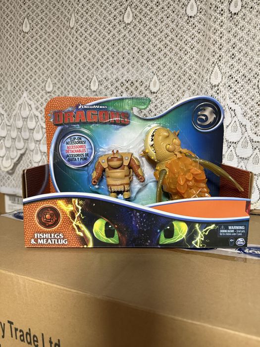 Как приручить дракона 3: дракон Сарделька и виккинг Рыбьеног