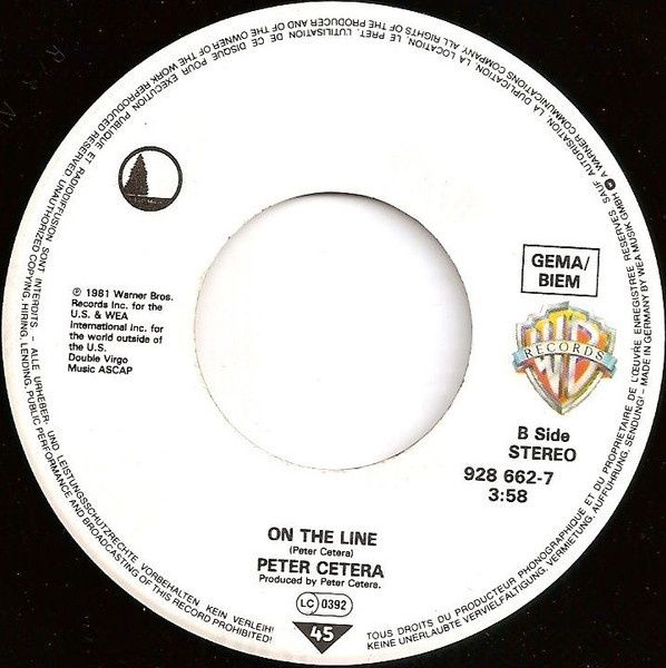 Vinil antigo Karate kid -Peter Cetera