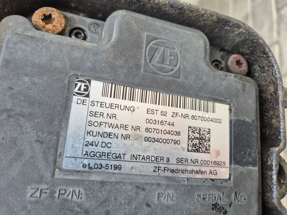 komputer sterownik moduł retardera intardera est 52 daf xf 105 , 106 , 6070004002