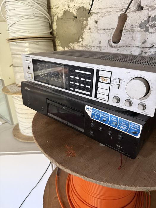 Onkyo TX-7320 + Denon DBT-1713UD – amplituner i odtwarzacz Blu-ray