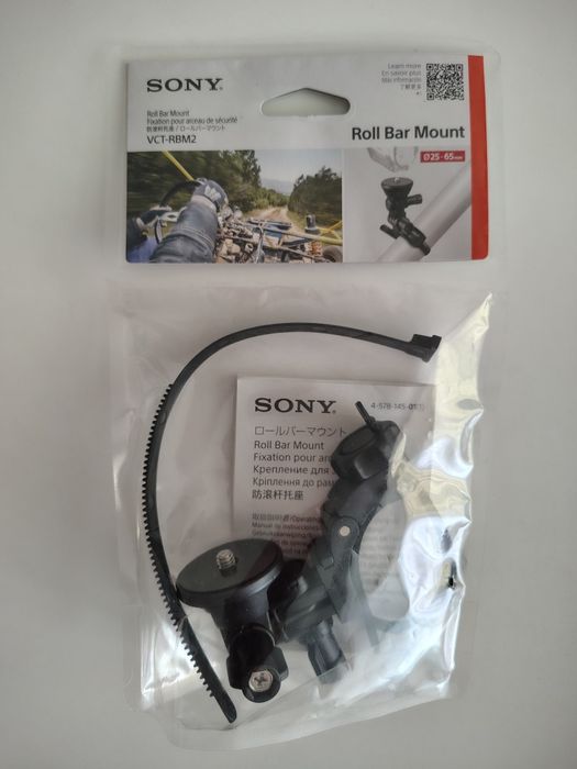 Кріплення Sony VCT-RBM2 до велосипеду. Roll Bar Mount
