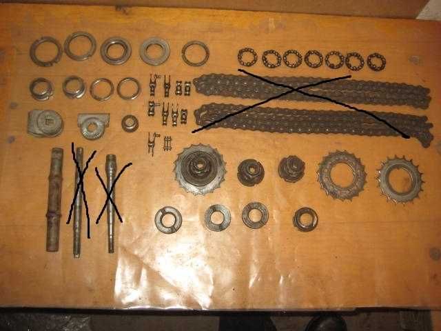 Запчастини до велосипедів  (СРСР )