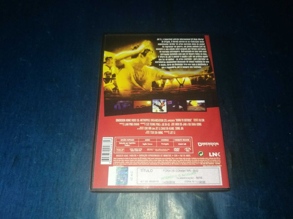 FURIA DE COMBATER (JET LI) (legendagem em Português)