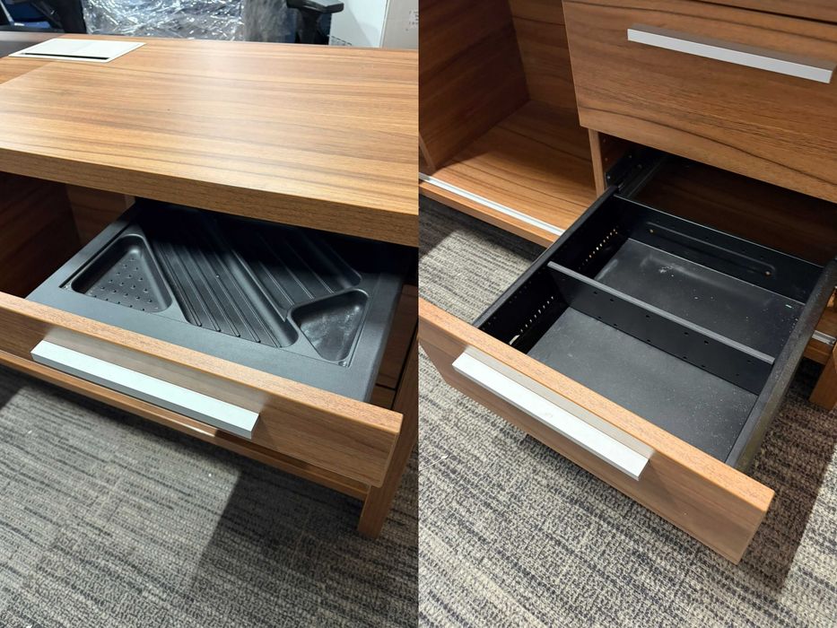 Zestaw mebli gabinetowy orzech piękny design okazja!