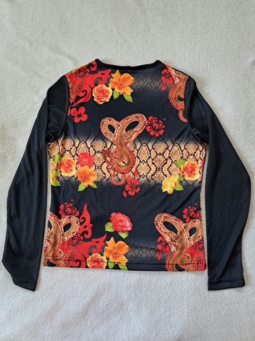 Bluzka Affliction z długim rękawem retro  snake Longsleeve