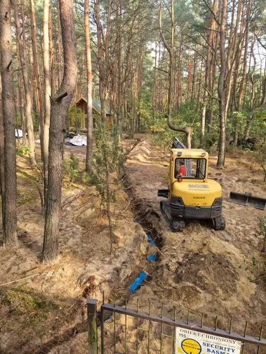 Usługi minikoparką 2.7t / Mini Koparka / Usługi