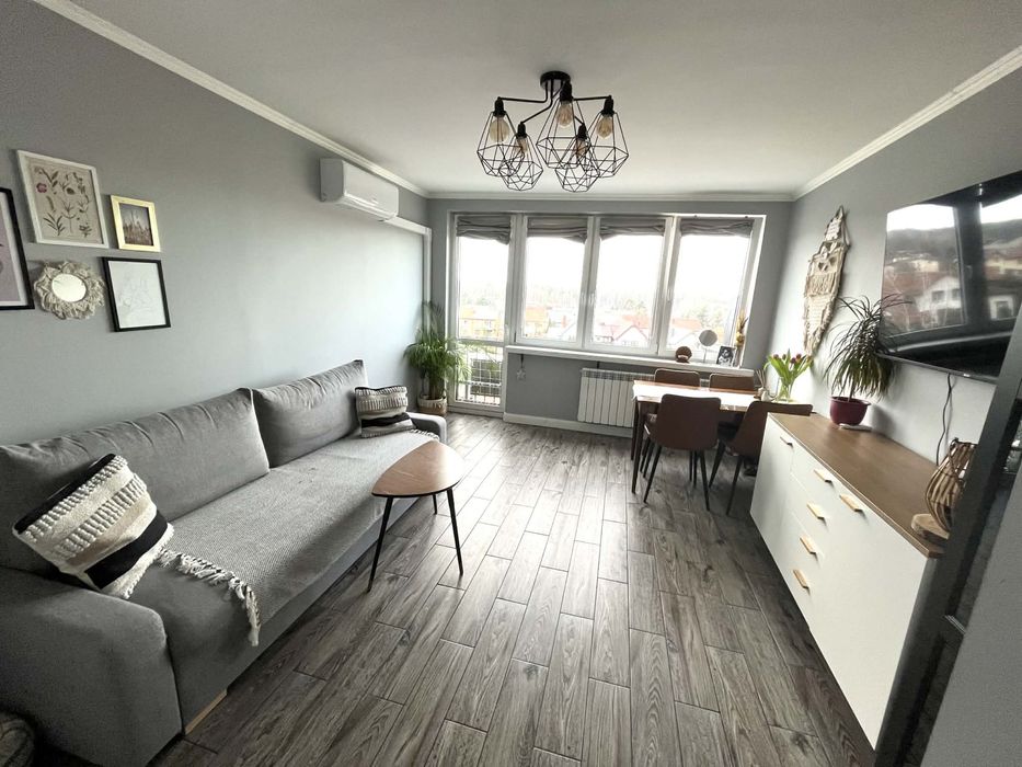 Słoneczne M-3 z widokiem na Las # Klimatyzacja #Światłowód