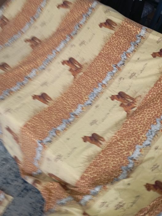 Підковдра двоспальна леопардовий принт