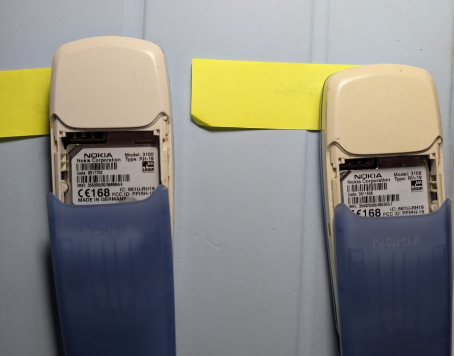 Дві 2 Nokia 3100 .гарний стан .сертифікована.