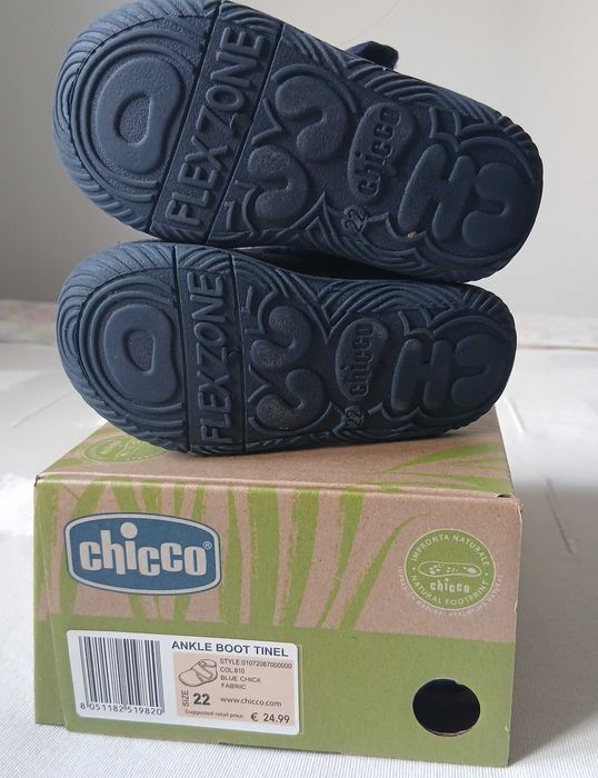 Pantufas de criança Chicco, tamanho 22