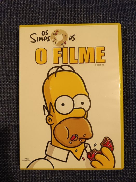 DVD do filme "Os Simpsons, O Filme" (portes grátis)