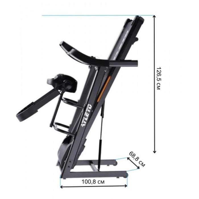 ℹ️ Бігова Доріжка з масажером Беговая Дорожка Складна Atleto ℹ️ АКЦІЯ