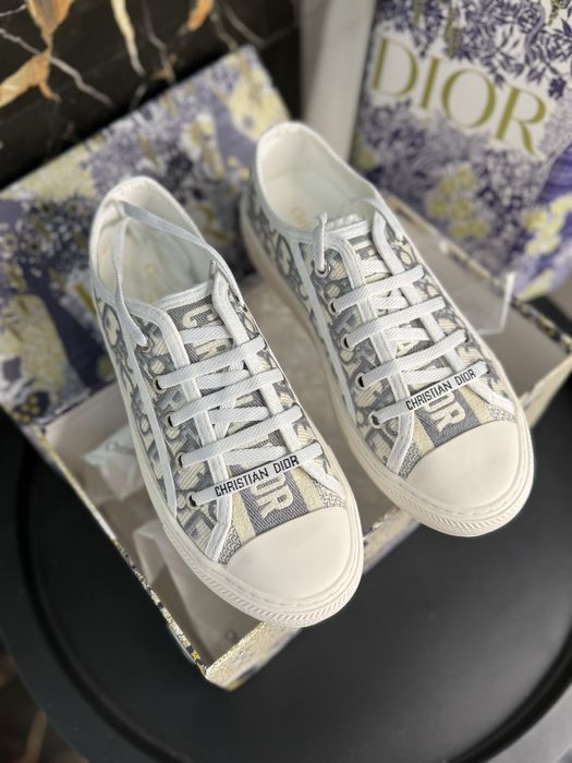 Кеди кроссівки в стилі dior chanel диор жіночі кеди