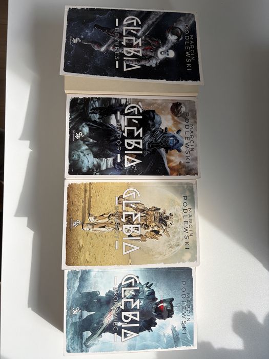 Głębia Marcin Podlewski Tom 1-4 Komplet